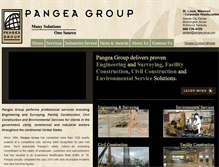 Tablet Screenshot of pangea-group.com